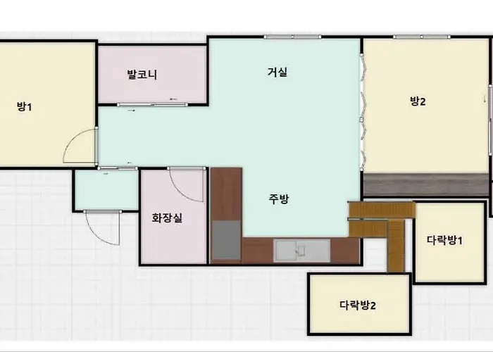 Hongdae 10mins, Hapjeong 5mins, Airportbus 5mins, Largo House Seoul- Foreigner Only * Seul