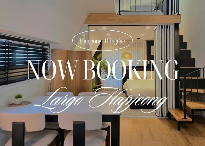 Hongdae 10mins, Hapjeong 5mins, Airportbus 5mins, Largo House Seoul- Foreigner Only * Seul