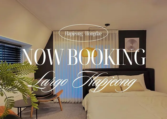 Hongdae 10mins, Hapjeong 5mins, Airportbus 5mins, Largo House Seoul- Foreigner Only Apartamento